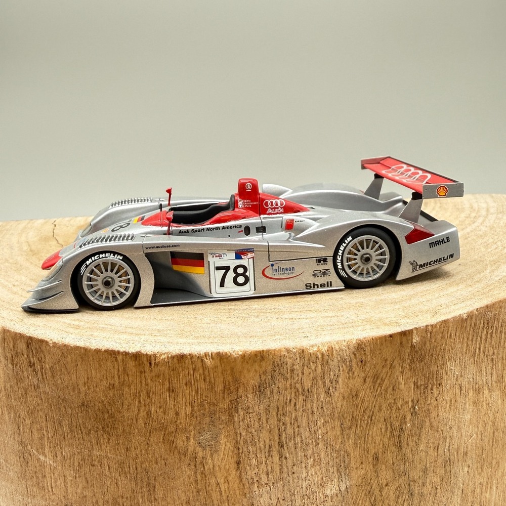 Resin BBR Project 43 Audi R8R #78 Sebring 2000 1:43 Pro Built Cool Race Car